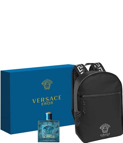 versace men bag|Versace backpack and cologne men.